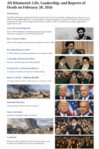 Ali Khamenei summary